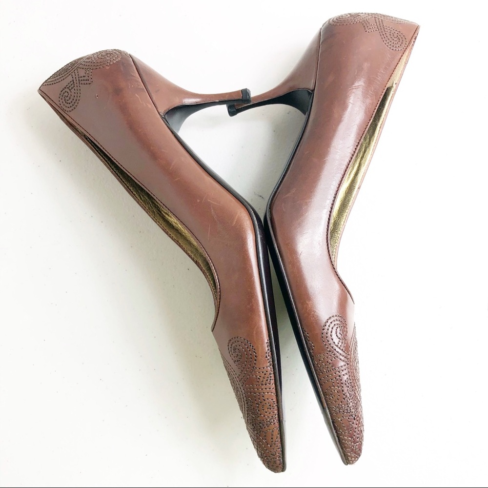 Prada Milano made in Italy pump brown size 36 - Picture 8 of 9